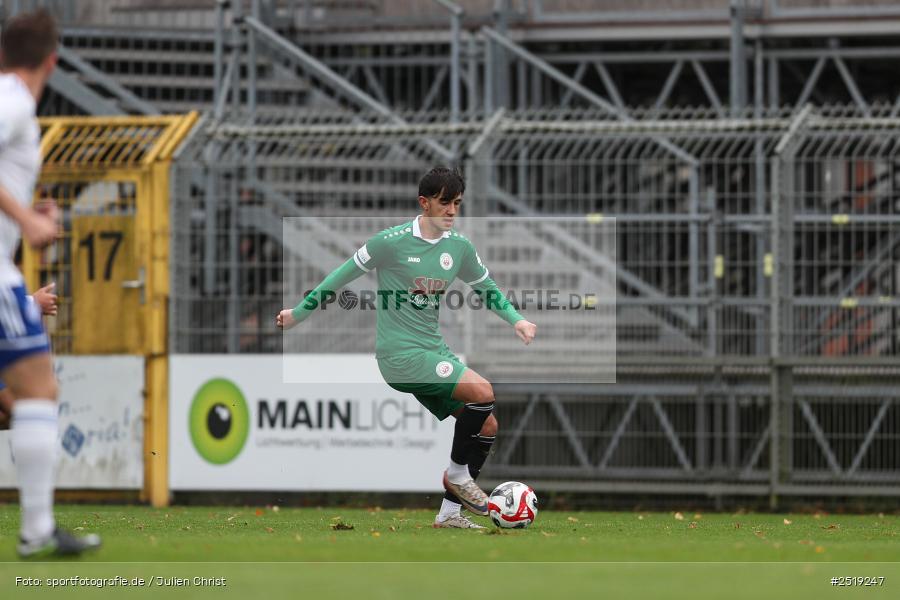 sport, action, VfB Eichstätt, VFB, Stadion am Schönbusch, SVA, SV Viktoria Aschaffenburg, Fussball, BFV, Aschaffenburg, 25.10.2025, 15. Spieltag - Bild-ID: 2519247