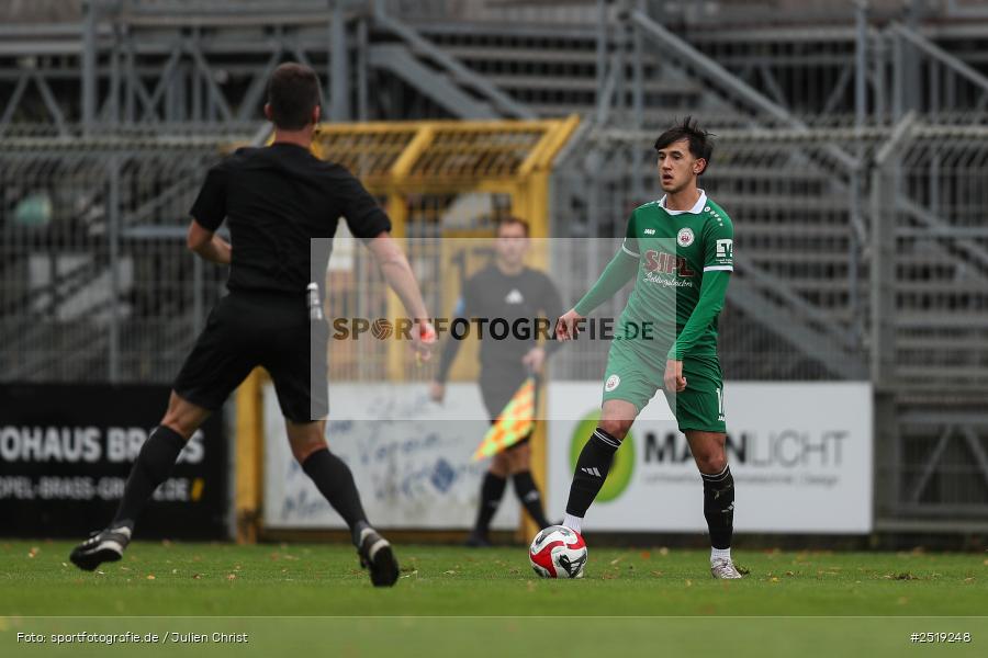 sport, action, VfB Eichstätt, VFB, Stadion am Schönbusch, SVA, SV Viktoria Aschaffenburg, Fussball, BFV, Aschaffenburg, 25.10.2025, 15. Spieltag - Bild-ID: 2519248