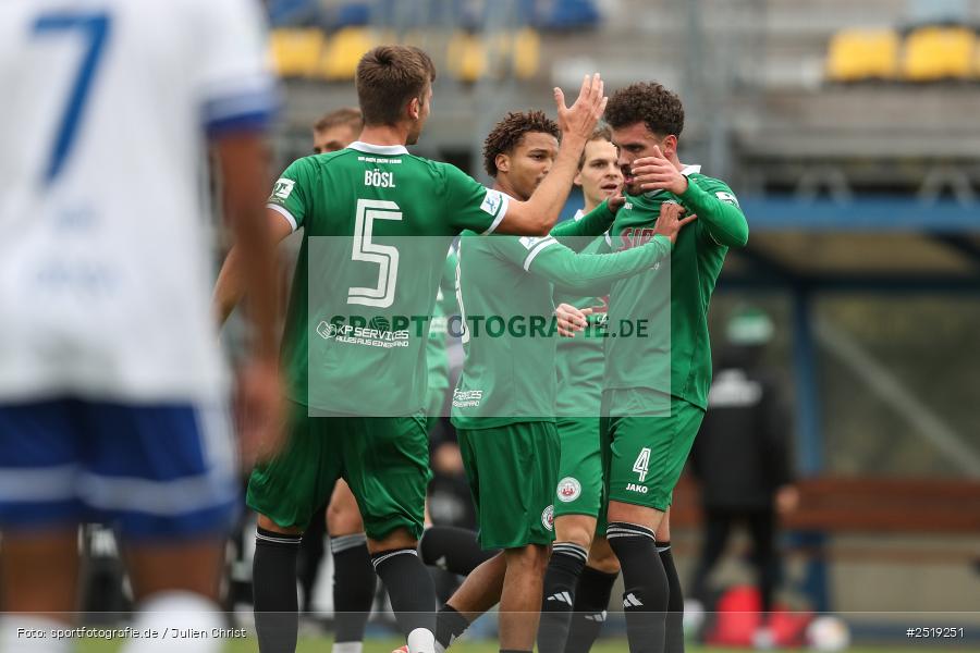 sport, action, VfB Eichstätt, VFB, Stadion am Schönbusch, SVA, SV Viktoria Aschaffenburg, Fussball, BFV, Aschaffenburg, 25.10.2025, 15. Spieltag - Bild-ID: 2519251