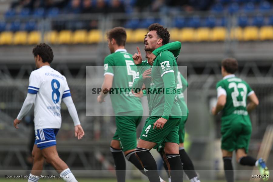 sport, action, VfB Eichstätt, VFB, Stadion am Schönbusch, SVA, SV Viktoria Aschaffenburg, Fussball, BFV, Aschaffenburg, 25.10.2025, 15. Spieltag - Bild-ID: 2519255
