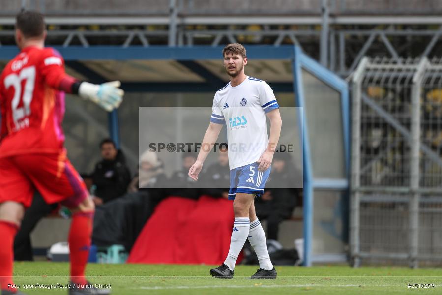 sport, action, VfB Eichstätt, VFB, Stadion am Schönbusch, SVA, SV Viktoria Aschaffenburg, Fussball, BFV, Aschaffenburg, 25.10.2025, 15. Spieltag - Bild-ID: 2519259