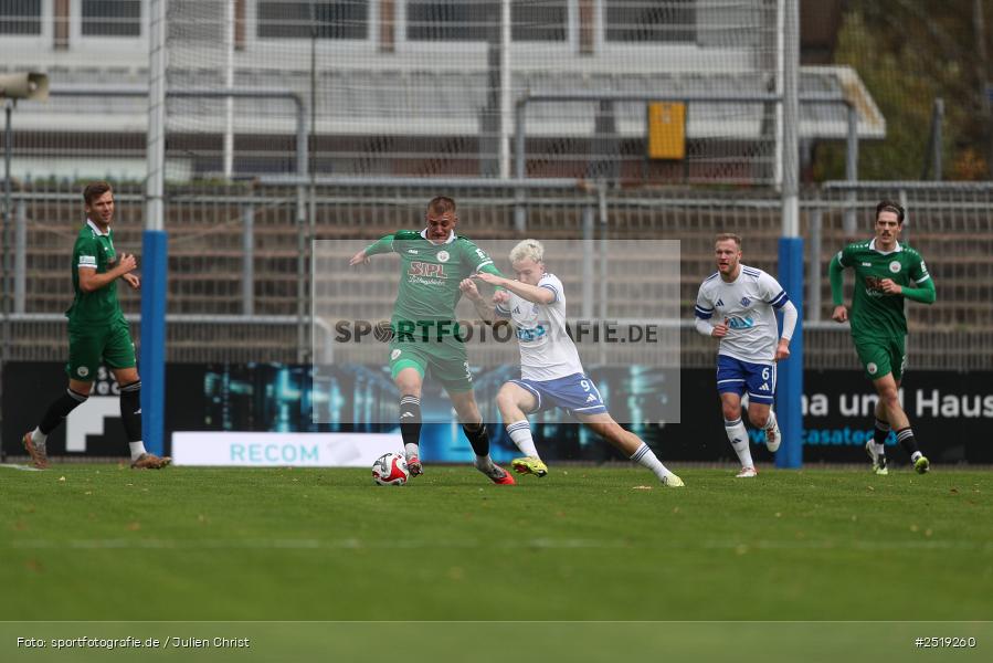 sport, action, VfB Eichstätt, VFB, Stadion am Schönbusch, SVA, SV Viktoria Aschaffenburg, Fussball, BFV, Aschaffenburg, 25.10.2025, 15. Spieltag - Bild-ID: 2519260
