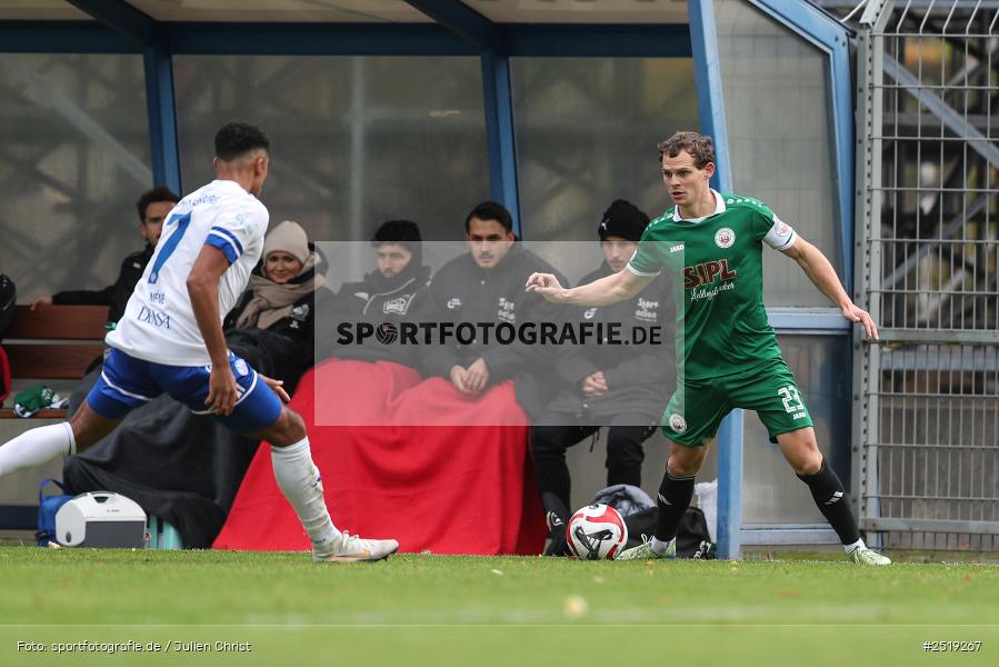 sport, action, VfB Eichstätt, VFB, Stadion am Schönbusch, SVA, SV Viktoria Aschaffenburg, Fussball, BFV, Aschaffenburg, 25.10.2025, 15. Spieltag - Bild-ID: 2519267