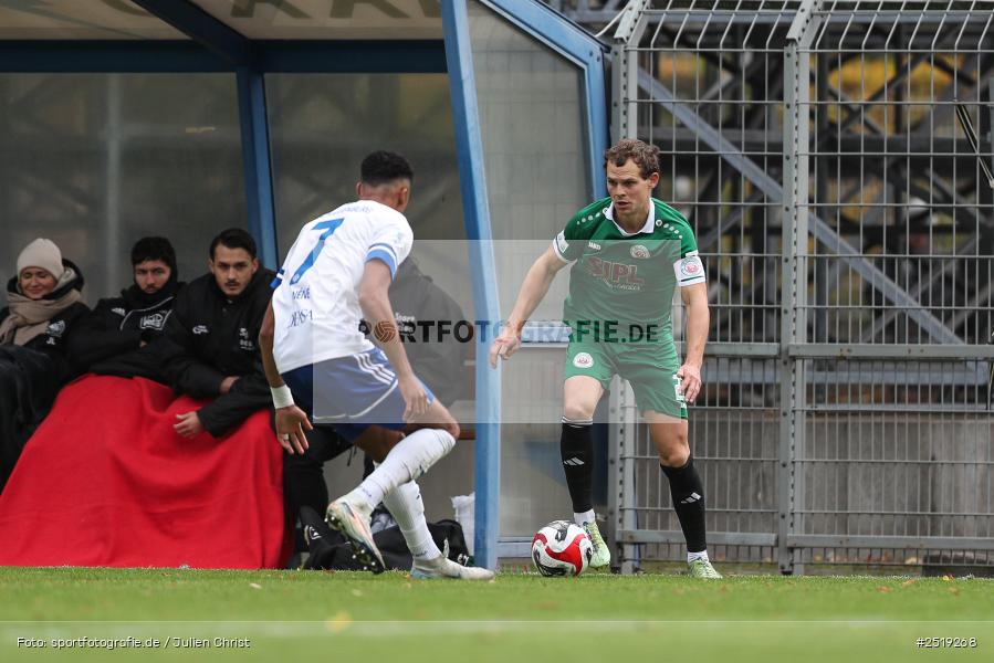 sport, action, VfB Eichstätt, VFB, Stadion am Schönbusch, SVA, SV Viktoria Aschaffenburg, Fussball, BFV, Aschaffenburg, 25.10.2025, 15. Spieltag - Bild-ID: 2519268