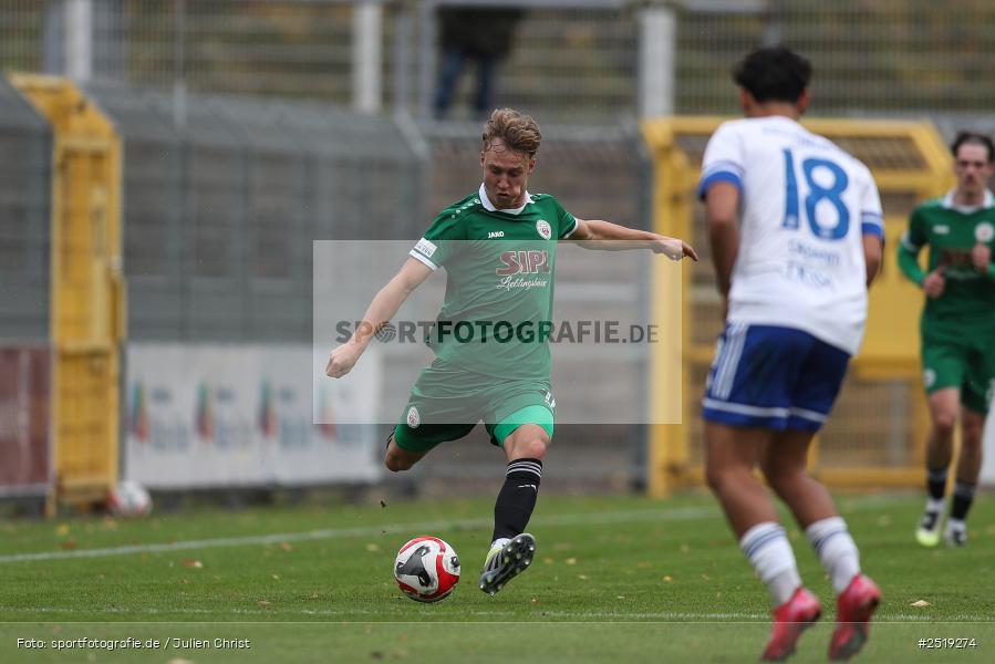 sport, action, VfB Eichstätt, VFB, Stadion am Schönbusch, SVA, SV Viktoria Aschaffenburg, Fussball, BFV, Aschaffenburg, 25.10.2025, 15. Spieltag - Bild-ID: 2519274