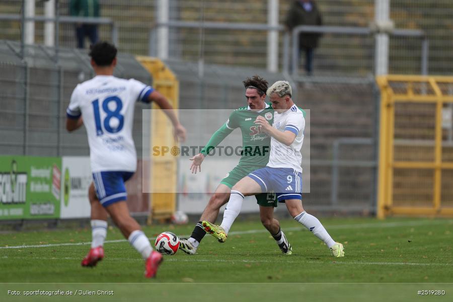 sport, action, VfB Eichstätt, VFB, Stadion am Schönbusch, SVA, SV Viktoria Aschaffenburg, Fussball, BFV, Aschaffenburg, 25.10.2025, 15. Spieltag - Bild-ID: 2519280