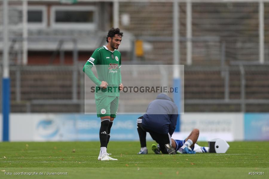 sport, action, VfB Eichstätt, VFB, Stadion am Schönbusch, SVA, SV Viktoria Aschaffenburg, Fussball, BFV, Aschaffenburg, 25.10.2025, 15. Spieltag - Bild-ID: 2519281