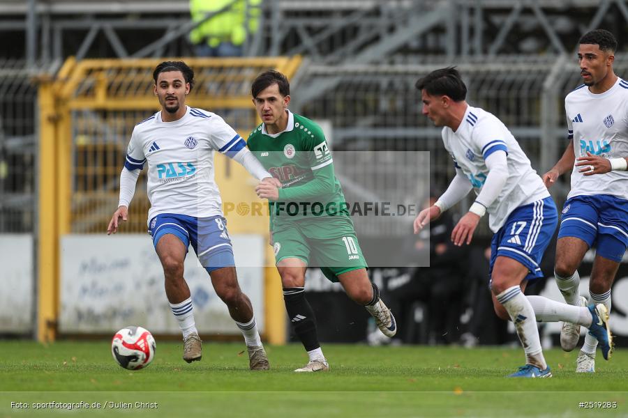 sport, action, VfB Eichstätt, VFB, Stadion am Schönbusch, SVA, SV Viktoria Aschaffenburg, Fussball, BFV, Aschaffenburg, 25.10.2025, 15. Spieltag - Bild-ID: 2519283