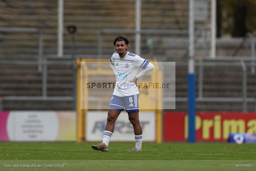 sport, action, VfB Eichstätt, VFB, Stadion am Schönbusch, SVA, SV Viktoria Aschaffenburg, Fussball, BFV, Aschaffenburg, 25.10.2025, 15. Spieltag - Bild-ID: 2519293