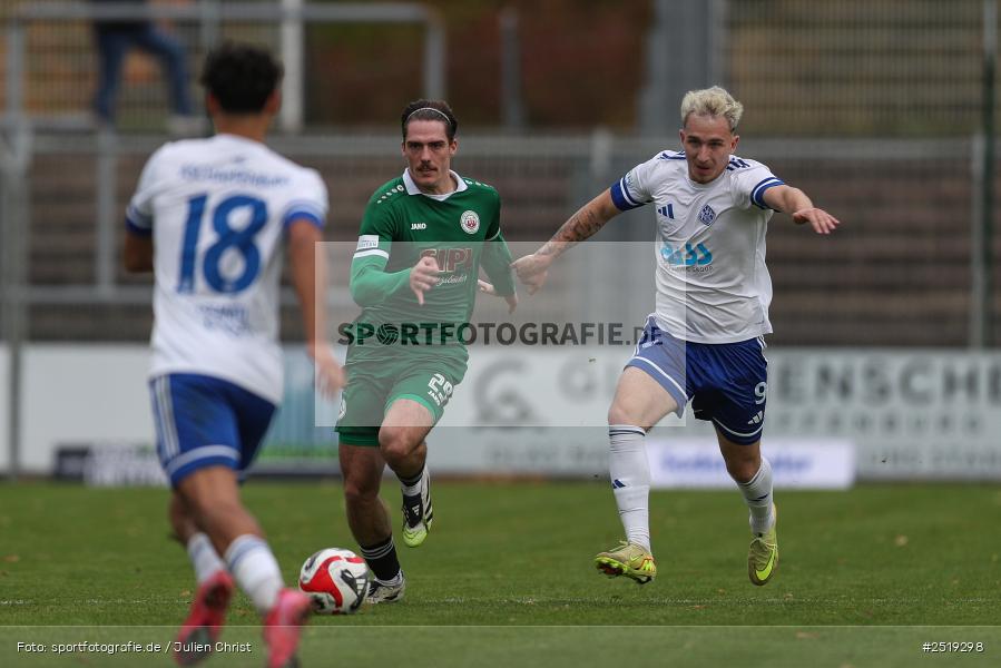 sport, action, VfB Eichstätt, VFB, Stadion am Schönbusch, SVA, SV Viktoria Aschaffenburg, Fussball, BFV, Aschaffenburg, 25.10.2025, 15. Spieltag - Bild-ID: 2519298