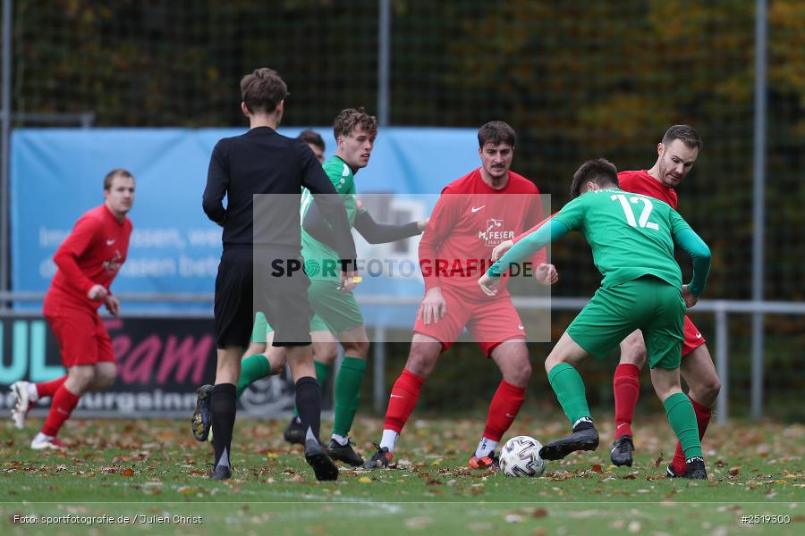Sportgelände, Gemünden-Seifriedsburg, 26.10.2025, sport, action, Fussball, BFV, 15. Spieltag, Kreisliga Würzburg Gr. 2, FVT, FVGS, FV Thüngersheim, FV Gemünden/Seifriedsburg - Bild-ID: 2519300