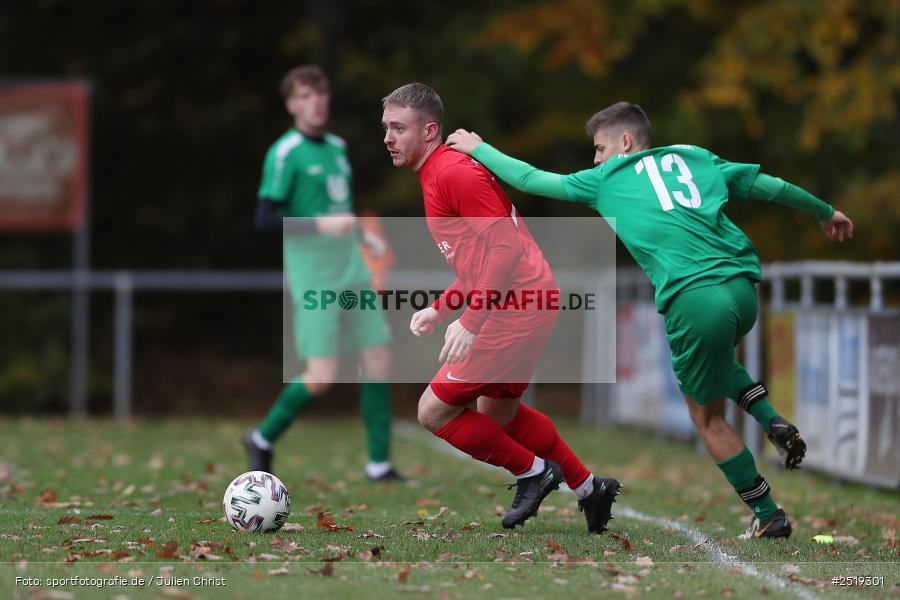 Sportgelände, Gemünden-Seifriedsburg, 26.10.2025, sport, action, Fussball, BFV, 15. Spieltag, Kreisliga Würzburg Gr. 2, FVT, FVGS, FV Thüngersheim, FV Gemünden/Seifriedsburg - Bild-ID: 2519301