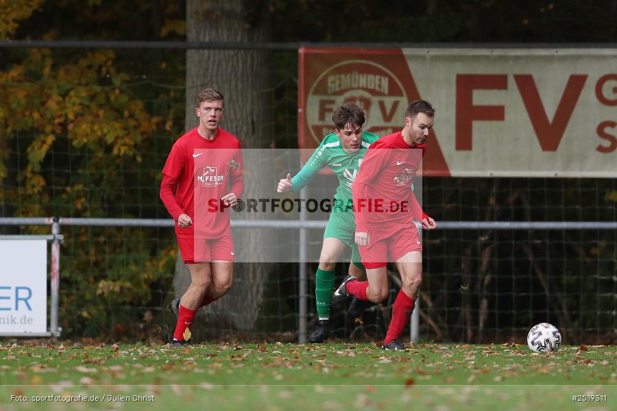 Sportgelände, Gemünden-Seifriedsburg, 26.10.2025, sport, action, Fussball, BFV, 15. Spieltag, Kreisliga Würzburg Gr. 2, FVT, FVGS, FV Thüngersheim, FV Gemünden/Seifriedsburg - Bild-ID: 2519311