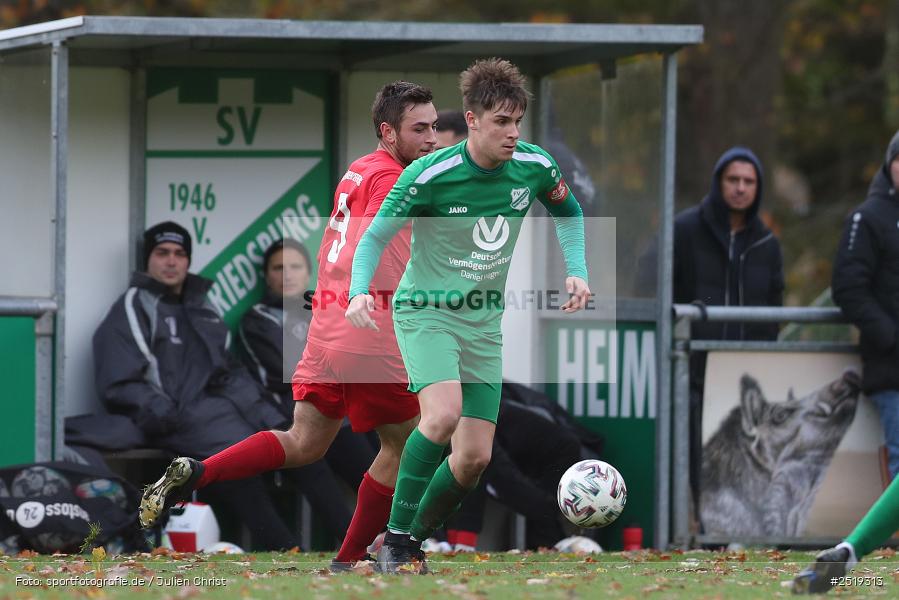 Sportgelände, Gemünden-Seifriedsburg, 26.10.2025, sport, action, Fussball, BFV, 15. Spieltag, Kreisliga Würzburg Gr. 2, FVT, FVGS, FV Thüngersheim, FV Gemünden/Seifriedsburg - Bild-ID: 2519313