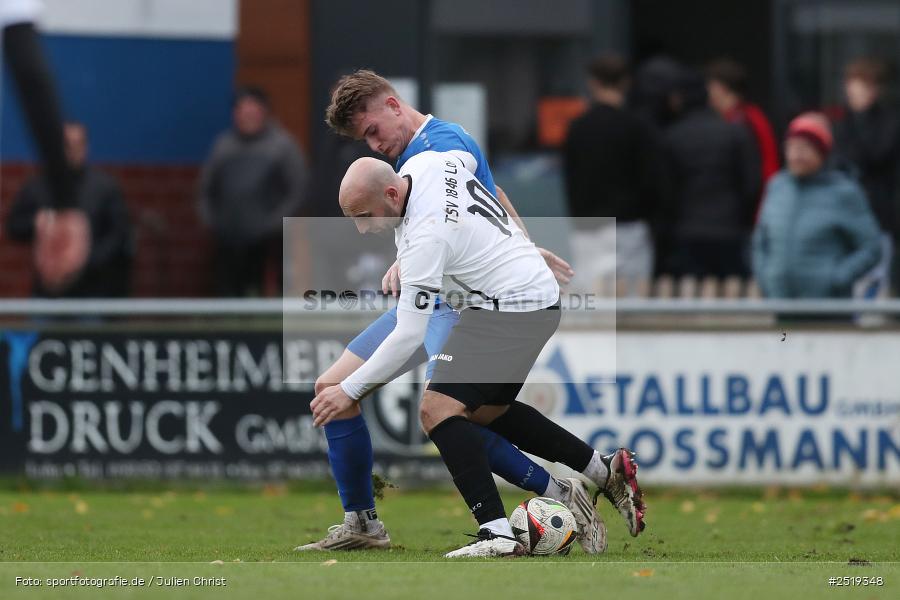 Sportgelände, Lohr am Main, 26.10.2025, sport, action, Fussball, BFV, 15. Spieltag, Bezirksliga Unterfranken West, TSV Unterpleichfeld, TSV Lohr - Bild-ID: 2519348