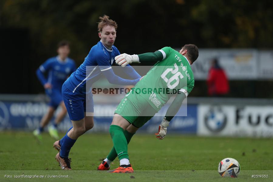 Sportgelände, Lohr am Main, 26.10.2025, sport, action, Fussball, BFV, 15. Spieltag, Bezirksliga Unterfranken West, TSV Unterpleichfeld, TSV Lohr - Bild-ID: 2519352