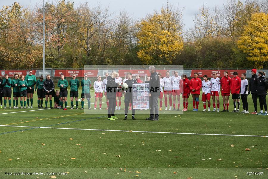 sport, action, Würzburg, Sportpark Heuchelhof, SV Veitshöchheim, Fussball, FC Würzburger Kickers II, Bezirksoberliga Frauen, BFV, 26.10.2025, 15. Spieltag - Bild-ID: 2519380