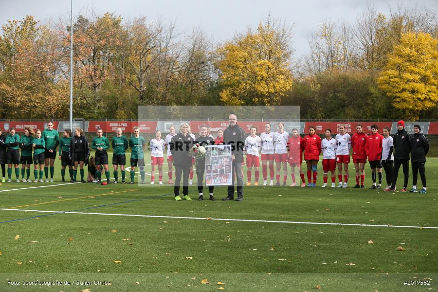 sport, action, Würzburg, Sportpark Heuchelhof, SV Veitshöchheim, Fussball, FC Würzburger Kickers II, Bezirksoberliga Frauen, BFV, 26.10.2025, 15. Spieltag - Bild-ID: 2519382