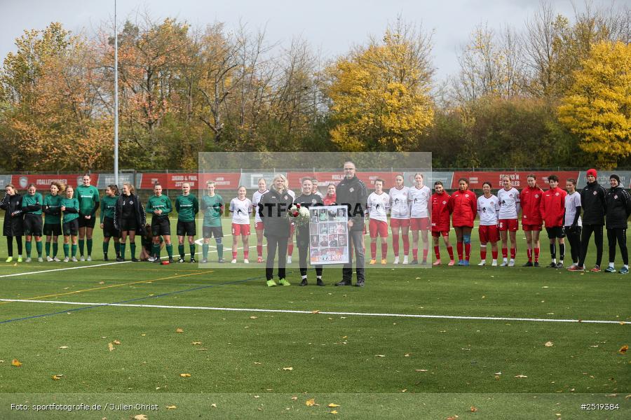 sport, action, Würzburg, Sportpark Heuchelhof, SV Veitshöchheim, Fussball, FC Würzburger Kickers II, Bezirksoberliga Frauen, BFV, 26.10.2025, 15. Spieltag - Bild-ID: 2519384