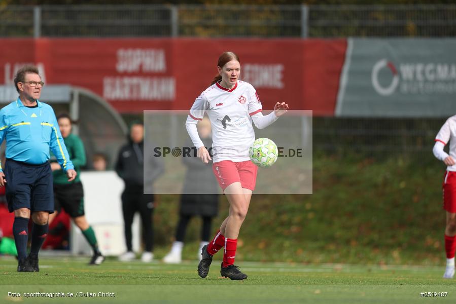 sport, action, Würzburg, Sportpark Heuchelhof, SV Veitshöchheim, Fussball, FC Würzburger Kickers II, Bezirksoberliga Frauen, BFV, 26.10.2025, 15. Spieltag - Bild-ID: 2519407