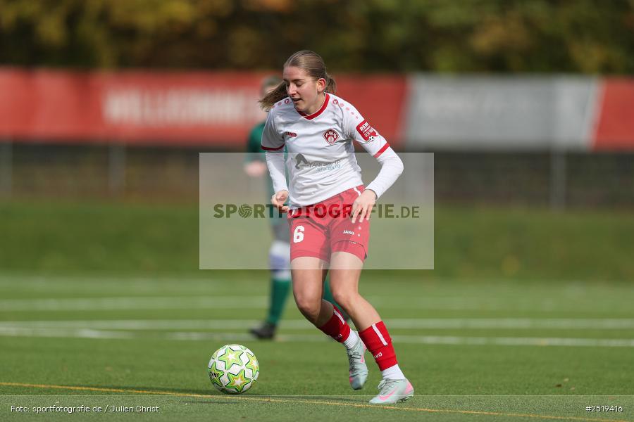 sport, action, Würzburg, Sportpark Heuchelhof, SV Veitshöchheim, Fussball, FC Würzburger Kickers II, Bezirksoberliga Frauen, BFV, 26.10.2025, 15. Spieltag - Bild-ID: 2519416