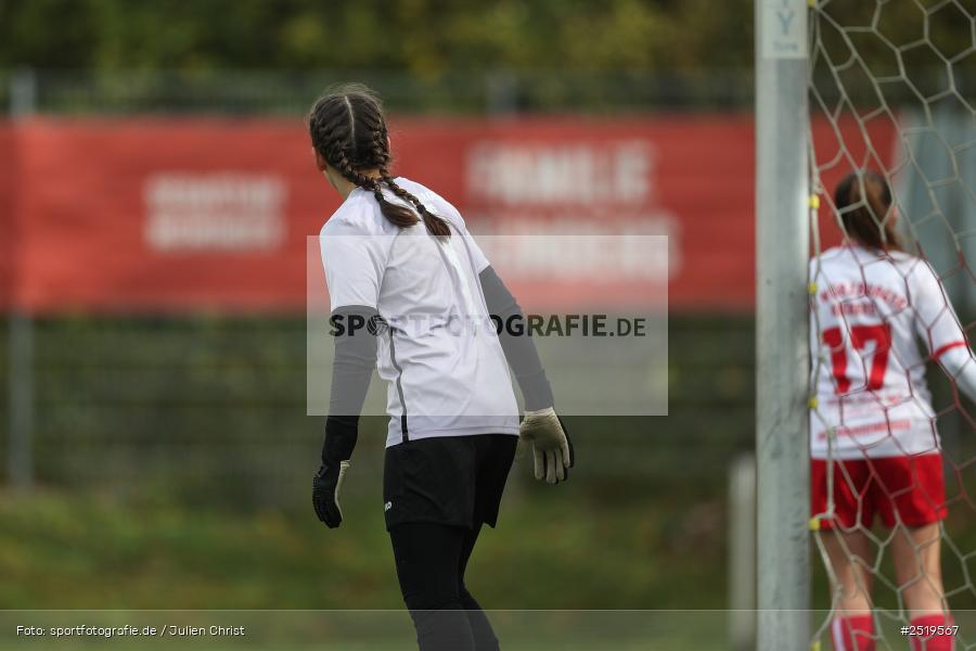 sport, action, Würzburg, Sportpark Heuchelhof, SV Veitshöchheim, Fussball, FC Würzburger Kickers II, Bezirksoberliga Frauen, BFV, 26.10.2025, 15. Spieltag - Bild-ID: 2519567