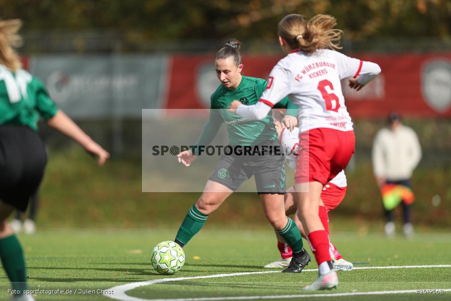 sport, action, Würzburg, Sportpark Heuchelhof, SV Veitshöchheim, Fussball, FC Würzburger Kickers II, Bezirksoberliga Frauen, BFV, 26.10.2025, 15. Spieltag - Bild-ID: 2519568