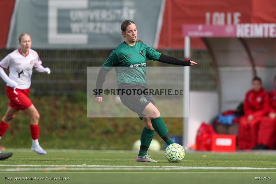 sport, action, Würzburg, Sportpark Heuchelhof, SV Veitshöchheim, Fussball, FC Würzburger Kickers II, Bezirksoberliga Frauen, BFV, 26.10.2025, 15. Spieltag - Bild-ID: 2519576