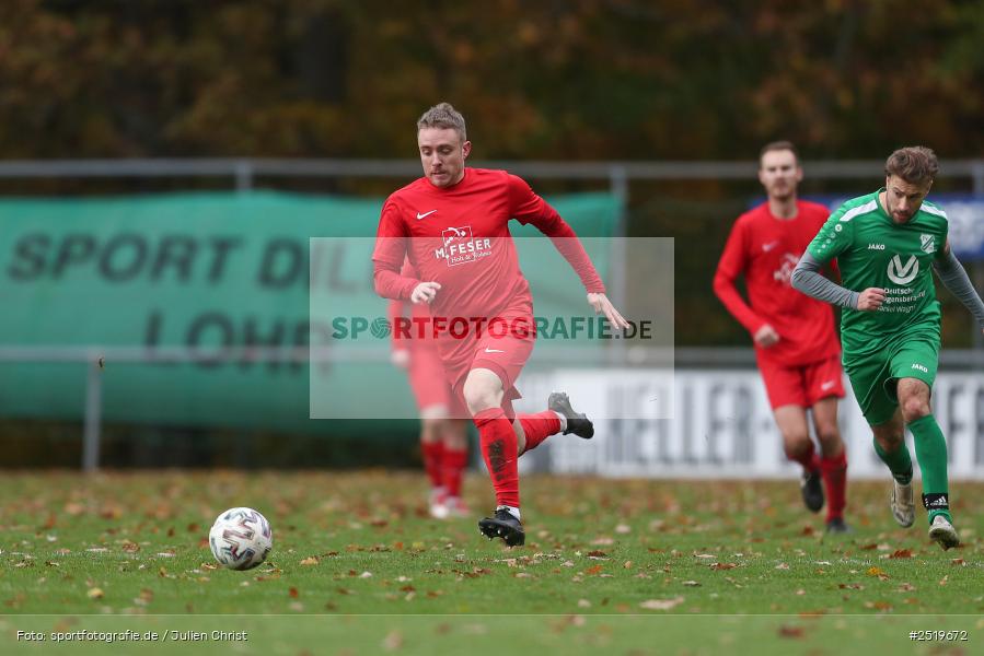 sport, action, Sportgelände, Kreisliga Würzburg Gr. 2, Gemünden-Seifriedsburg, Fussball, FVT, FVGS, FV Thüngersheim, FV Gemünden/Seifriedsburg, BFV, 26.10.2025, 15. Spieltag - Bild-ID: 2519672