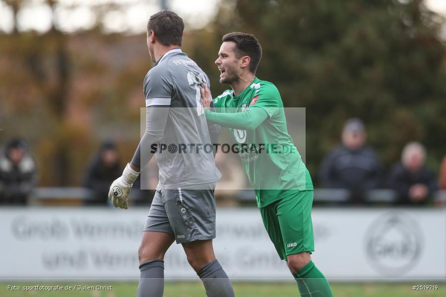 sport, action, Sportgelände, Kreisliga Würzburg Gr. 2, Gemünden-Seifriedsburg, Fussball, FVT, FVGS, FV Thüngersheim, FV Gemünden/Seifriedsburg, BFV, 26.10.2025, 15. Spieltag - Bild-ID: 2519719