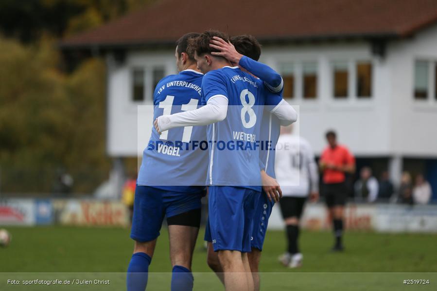 sport, action, TSV Unterpleichfeld, TSV Lohr, Sportgelände, Lohr am Main, Fussball, Bezirksliga Unterfranken West, BFV, 26.10.2025, 15. Spieltag - Bild-ID: 2519724