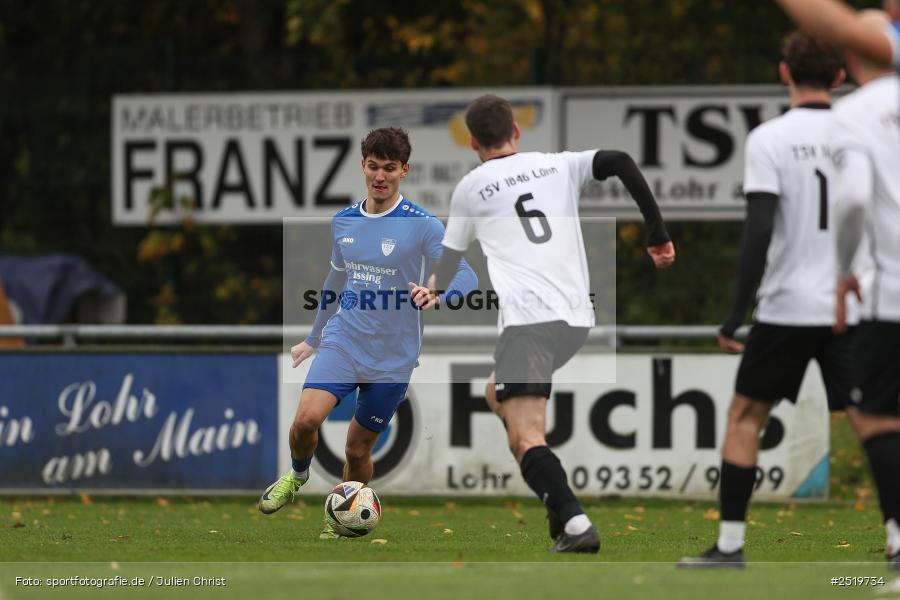 sport, action, TSV Unterpleichfeld, TSV Lohr, Sportgelände, Lohr am Main, Fussball, Bezirksliga Unterfranken West, BFV, 26.10.2025, 15. Spieltag - Bild-ID: 2519734