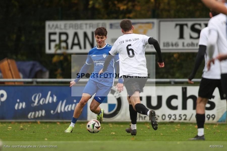sport, action, TSV Unterpleichfeld, TSV Lohr, Sportgelände, Lohr am Main, Fussball, Bezirksliga Unterfranken West, BFV, 26.10.2025, 15. Spieltag - Bild-ID: 2519736