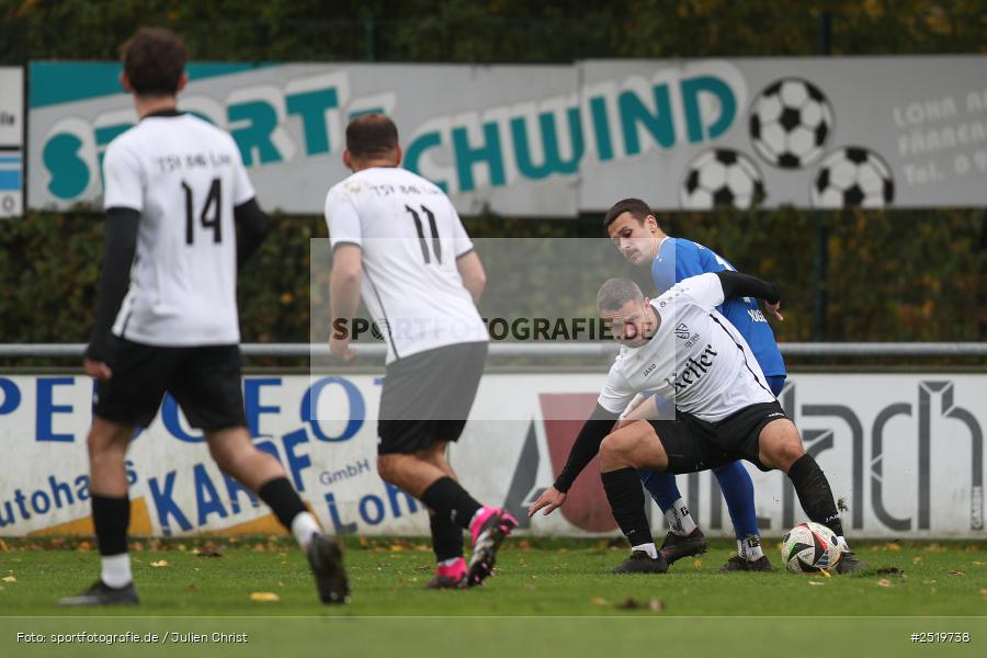 sport, action, TSV Unterpleichfeld, TSV Lohr, Sportgelände, Lohr am Main, Fussball, Bezirksliga Unterfranken West, BFV, 26.10.2025, 15. Spieltag - Bild-ID: 2519738