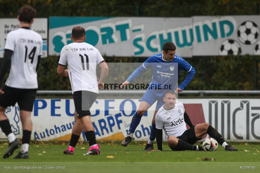 sport, action, TSV Unterpleichfeld, TSV Lohr, Sportgelände, Lohr am Main, Fussball, Bezirksliga Unterfranken West, BFV, 26.10.2025, 15. Spieltag - Bild-ID: 2519740