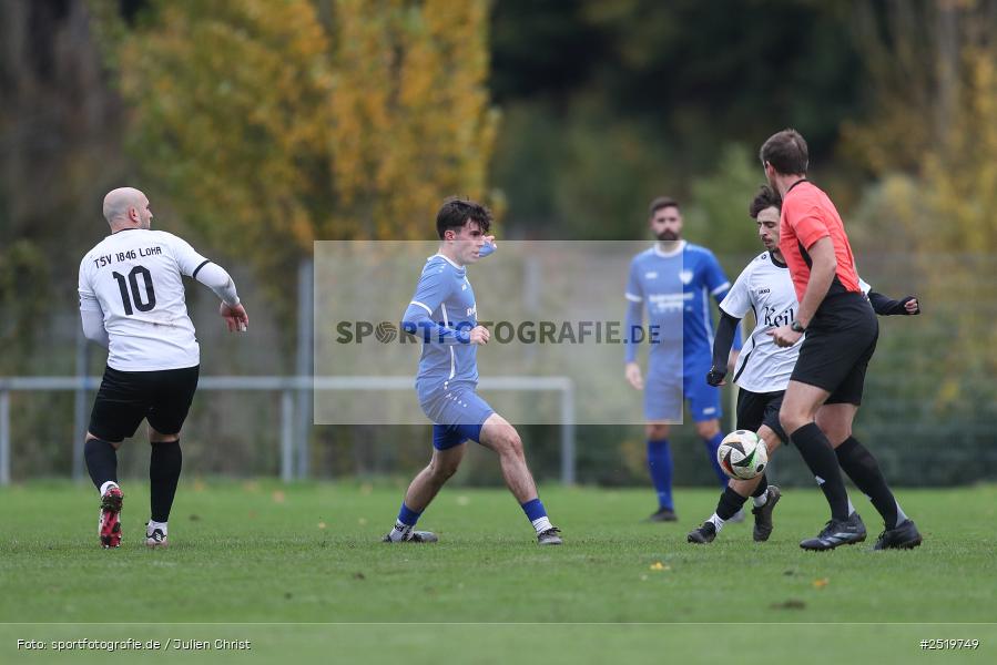 sport, action, TSV Unterpleichfeld, TSV Lohr, Sportgelände, Lohr am Main, Fussball, Bezirksliga Unterfranken West, BFV, 26.10.2025, 15. Spieltag - Bild-ID: 2519749