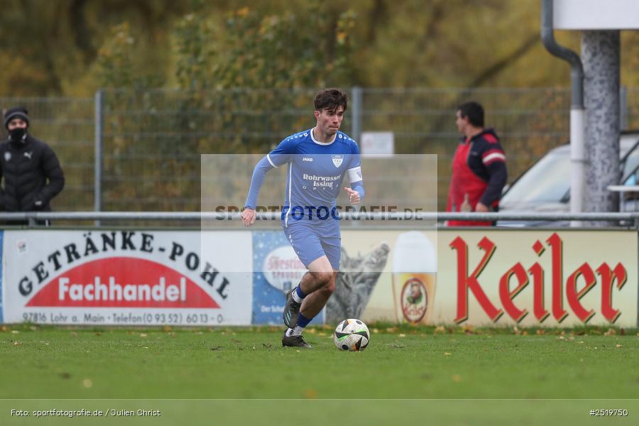 sport, action, TSV Unterpleichfeld, TSV Lohr, Sportgelände, Lohr am Main, Fussball, Bezirksliga Unterfranken West, BFV, 26.10.2025, 15. Spieltag - Bild-ID: 2519750