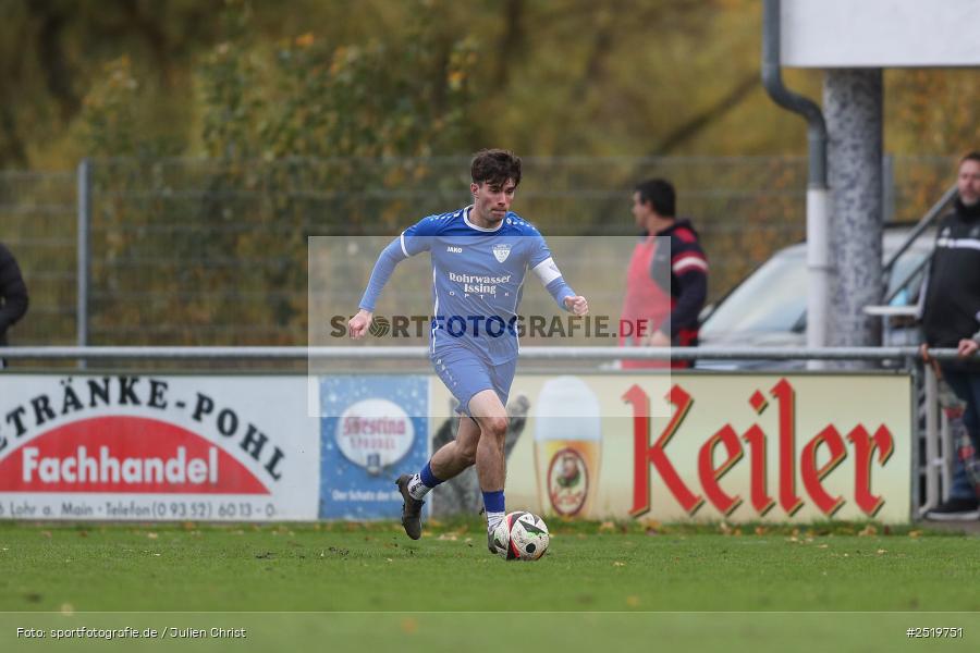sport, action, TSV Unterpleichfeld, TSV Lohr, Sportgelände, Lohr am Main, Fussball, Bezirksliga Unterfranken West, BFV, 26.10.2025, 15. Spieltag - Bild-ID: 2519751