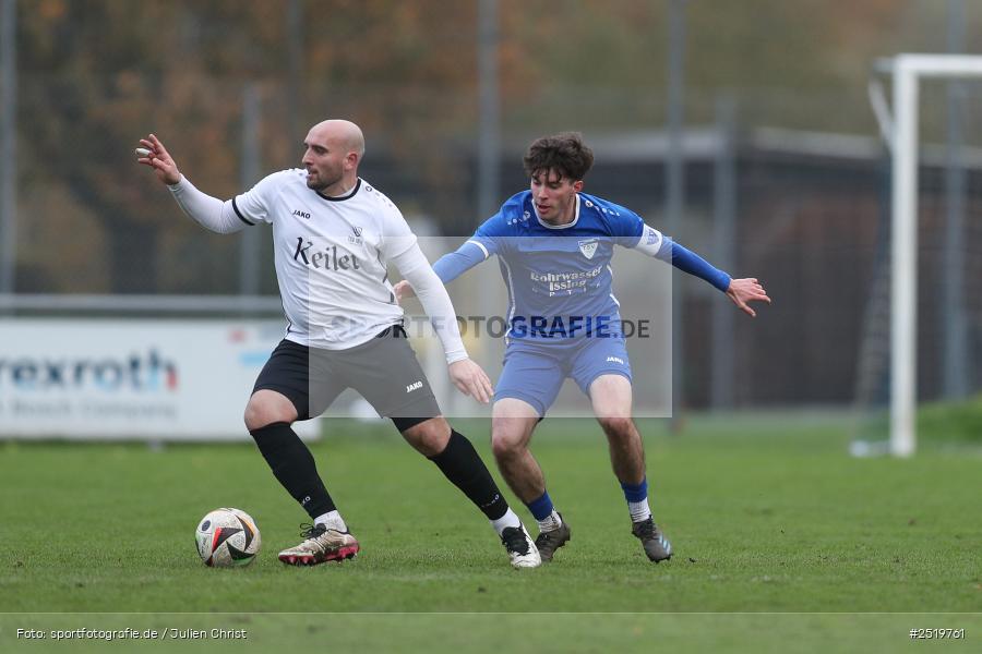 sport, action, TSV Unterpleichfeld, TSV Lohr, Sportgelände, Lohr am Main, Fussball, Bezirksliga Unterfranken West, BFV, 26.10.2025, 15. Spieltag - Bild-ID: 2519761