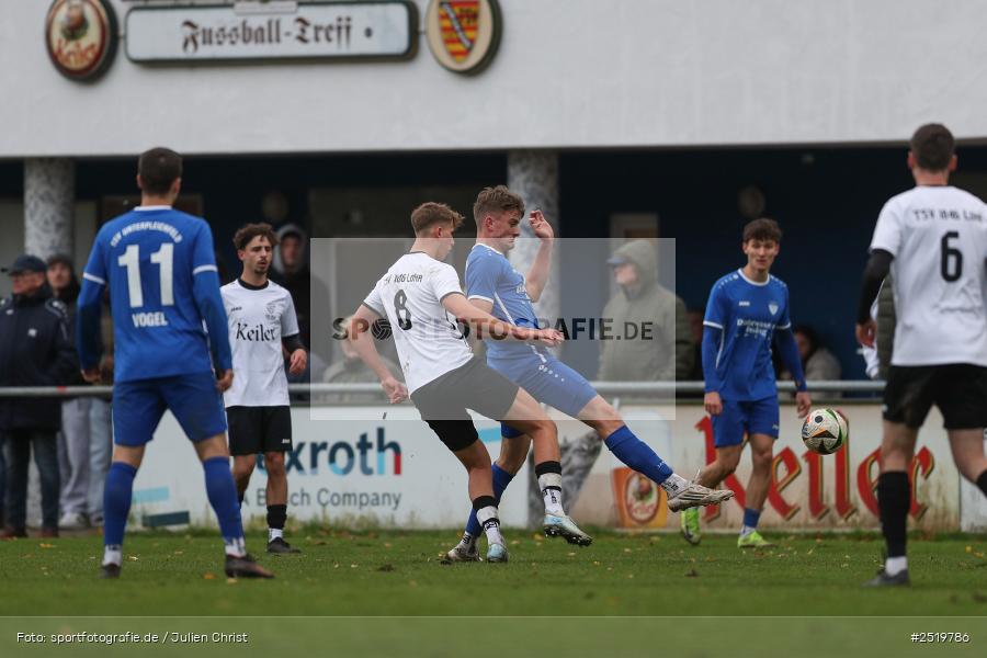 sport, action, TSV Unterpleichfeld, TSV Lohr, Sportgelände, Lohr am Main, Fussball, Bezirksliga Unterfranken West, BFV, 26.10.2025, 15. Spieltag - Bild-ID: 2519786
