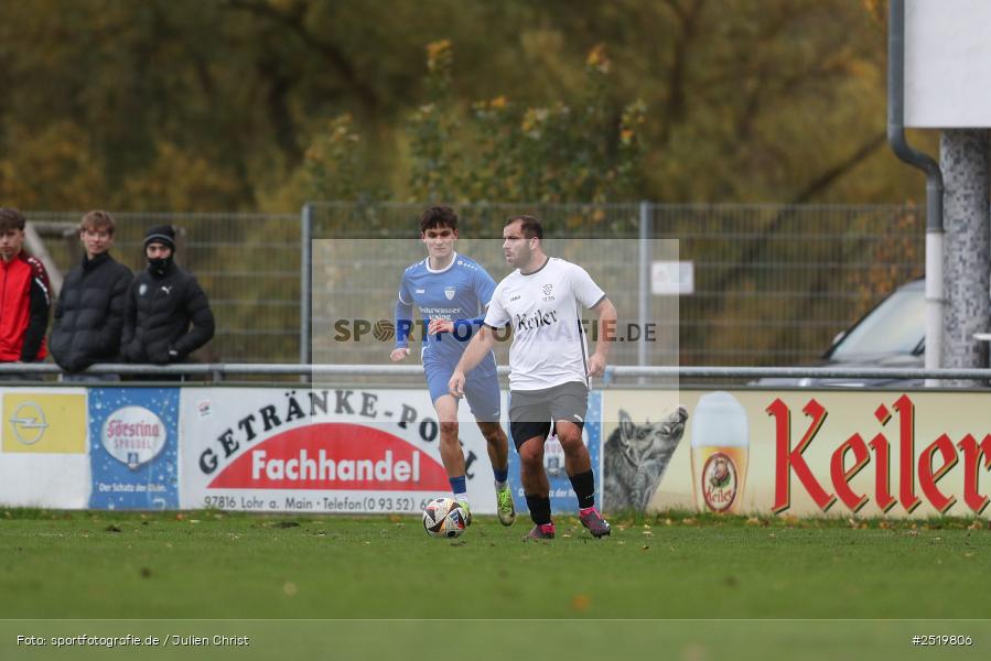 sport, action, TSV Unterpleichfeld, TSV Lohr, Sportgelände, Lohr am Main, Fussball, Bezirksliga Unterfranken West, BFV, 26.10.2025, 15. Spieltag - Bild-ID: 2519806