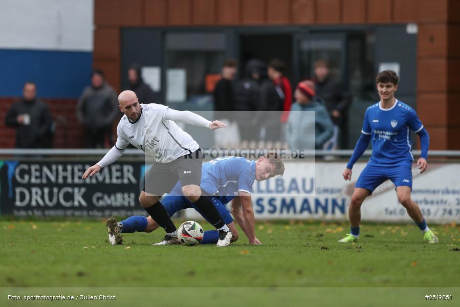 sport, action, TSV Unterpleichfeld, TSV Lohr, Sportgelände, Lohr am Main, Fussball, Bezirksliga Unterfranken West, BFV, 26.10.2025, 15. Spieltag - Bild-ID: 2519851