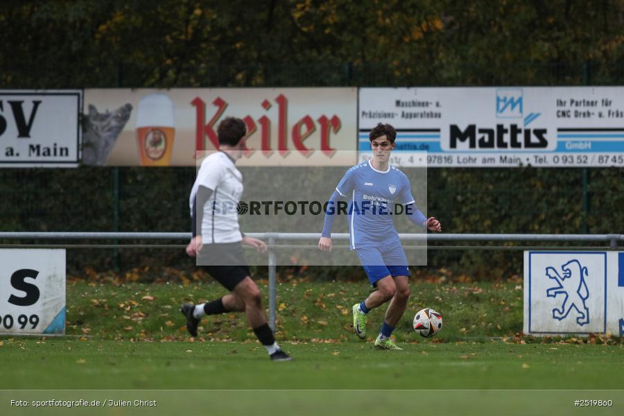 sport, action, TSV Unterpleichfeld, TSV Lohr, Sportgelände, Lohr am Main, Fussball, Bezirksliga Unterfranken West, BFV, 26.10.2025, 15. Spieltag - Bild-ID: 2519860