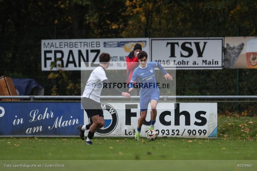 sport, action, TSV Unterpleichfeld, TSV Lohr, Sportgelände, Lohr am Main, Fussball, Bezirksliga Unterfranken West, BFV, 26.10.2025, 15. Spieltag - Bild-ID: 2519861