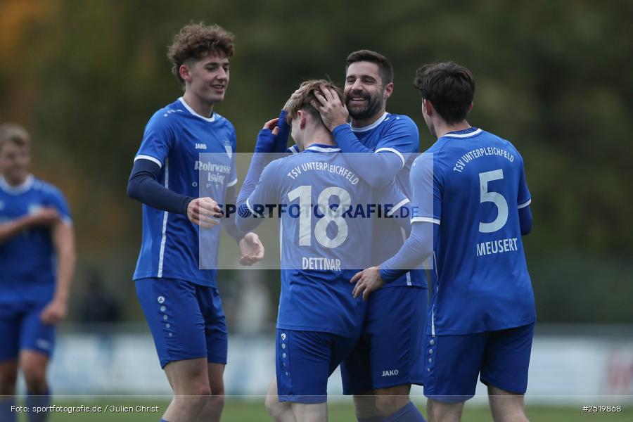 sport, action, TSV Unterpleichfeld, TSV Lohr, Sportgelände, Lohr am Main, Fussball, Bezirksliga Unterfranken West, BFV, 26.10.2025, 15. Spieltag - Bild-ID: 2519868