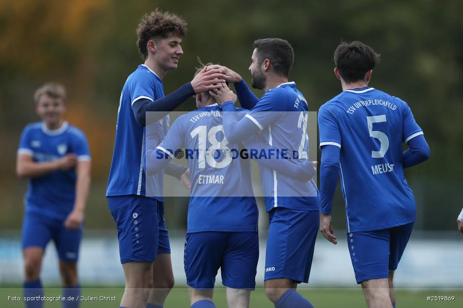 sport, action, TSV Unterpleichfeld, TSV Lohr, Sportgelände, Lohr am Main, Fussball, Bezirksliga Unterfranken West, BFV, 26.10.2025, 15. Spieltag - Bild-ID: 2519869