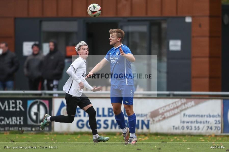 sport, action, TSV Unterpleichfeld, TSV Lohr, Sportgelände, Lohr am Main, Fussball, Bezirksliga Unterfranken West, BFV, 26.10.2025, 15. Spieltag - Bild-ID: 2519884