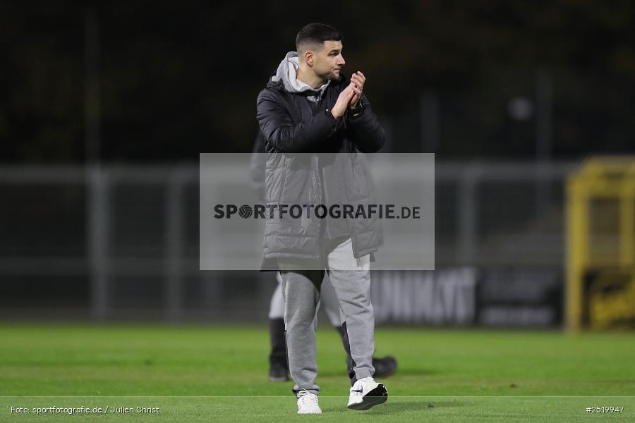 Stadion am Schönbusch, Aschaffenburg, 31.10.2025, sport, action, Fussball, BFV, 16. Spieltag, Regionalliga Bayern, TSV, SVA, TSV Buchbach, SV Viktoria Aschaffenburg - Bild-ID: 2519947