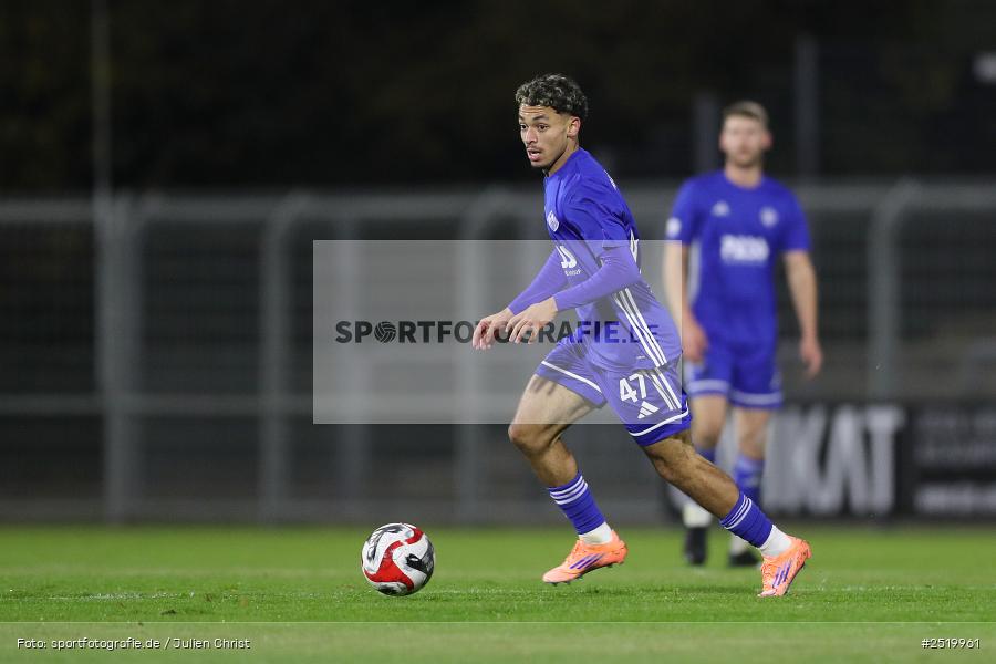 Stadion am Schönbusch, Aschaffenburg, 31.10.2025, sport, action, Fussball, BFV, 16. Spieltag, Regionalliga Bayern, TSV, SVA, TSV Buchbach, SV Viktoria Aschaffenburg - Bild-ID: 2519961