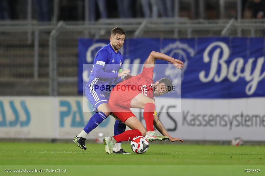 Stadion am Schönbusch, Aschaffenburg, 31.10.2025, sport, action, Fussball, BFV, 16. Spieltag, Regionalliga Bayern, TSV, SVA, TSV Buchbach, SV Viktoria Aschaffenburg - Bild-ID: 2519967